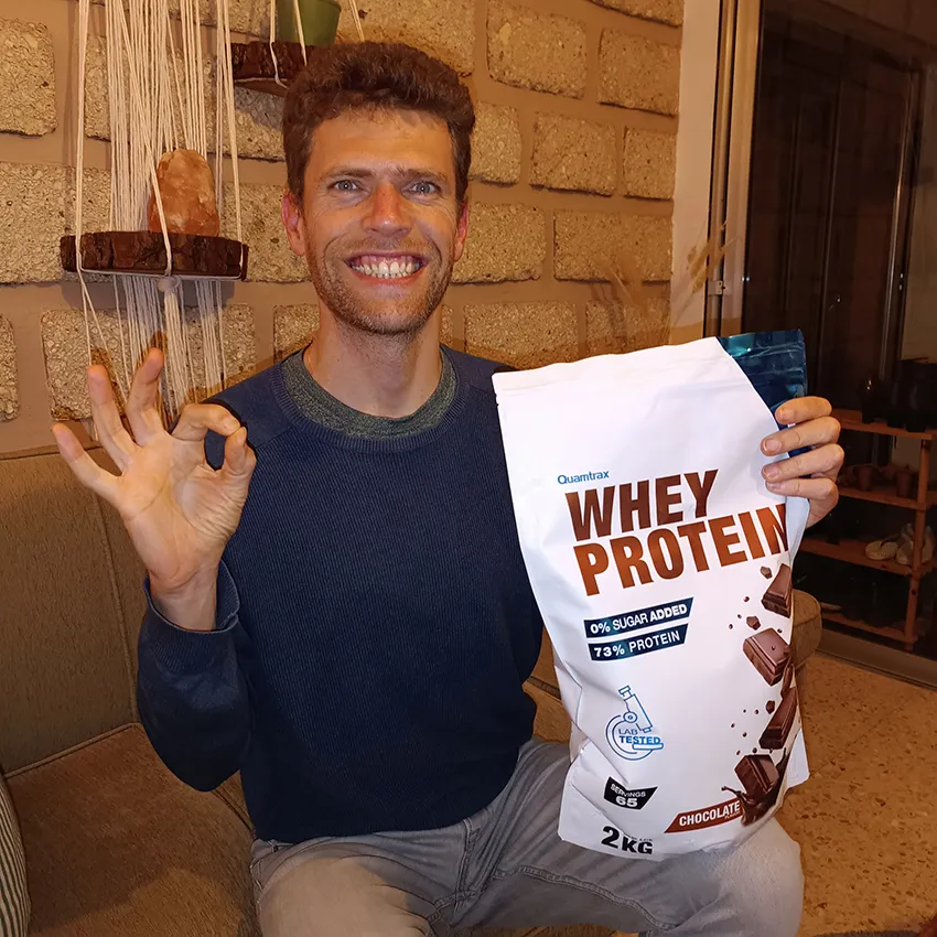 Whey protein homme