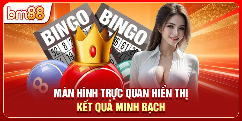 Màn hình trực quan hiển thị kết quả minh bạch